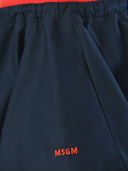 Юбка-шорты с контрастным поясом MSGM , арт.  | Фото 3