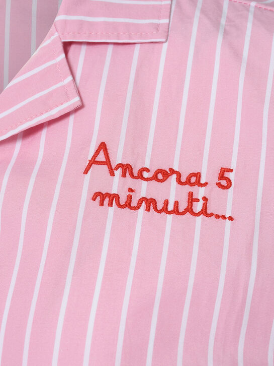 Рубашка в полоску, пижамный стиль Saint Barth , арт.  | Фото 3