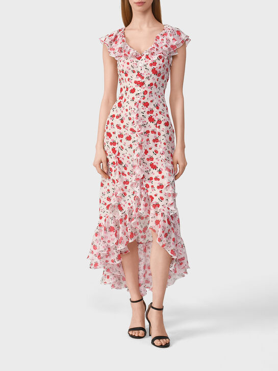 Платье Anette с рюшей и цветочным принтом Roses & Lace , арт.  | Фото 3