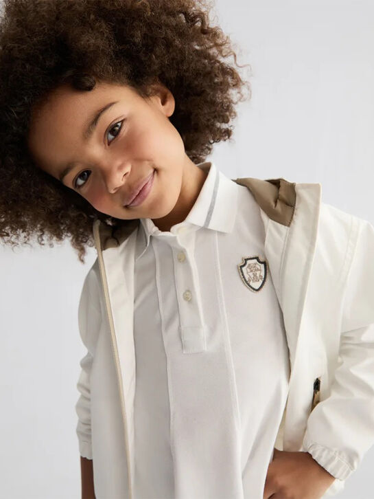 Платье в теннисном стиле с гербом-лого Brunello Cucinelli , арт.  | Фото 3