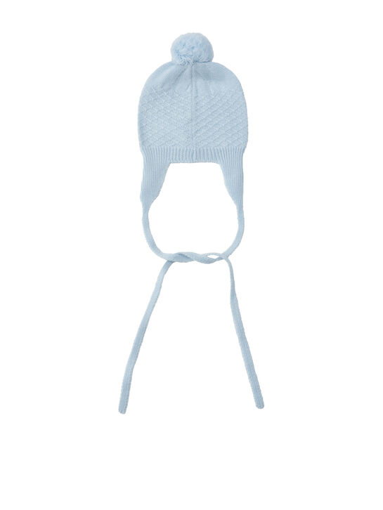 Шапка с помпоном, голубая Tomax , арт.  | Фото 2