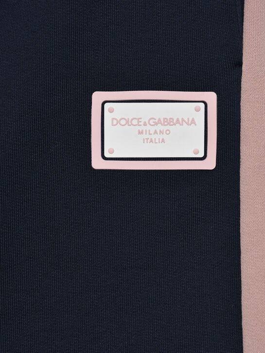 Спортивные брюки с лампасами, темно-синие Dolce&Gabbana , арт.  | Фото 3