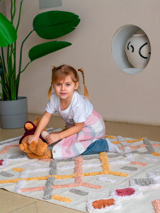 Хлопковый ковер Dreams of Geometry 120х180 см Lillaland , арт.  | Фото 6