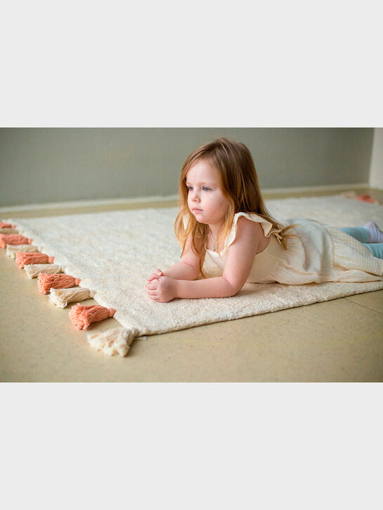 Хлопковый ковер Colorful White Pink 120x180 см Lillaland , арт.  | Фото 4