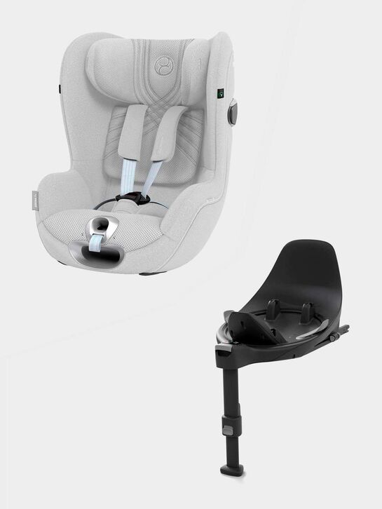 Автокресло Sirona T i-Size plus, platinum white в комплекте с базой T i-Size CYBEX , арт.  | Фото 1