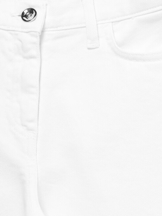 Джинсы прямого кроя, белые Patrizia Pepe , арт.  | Фото 3