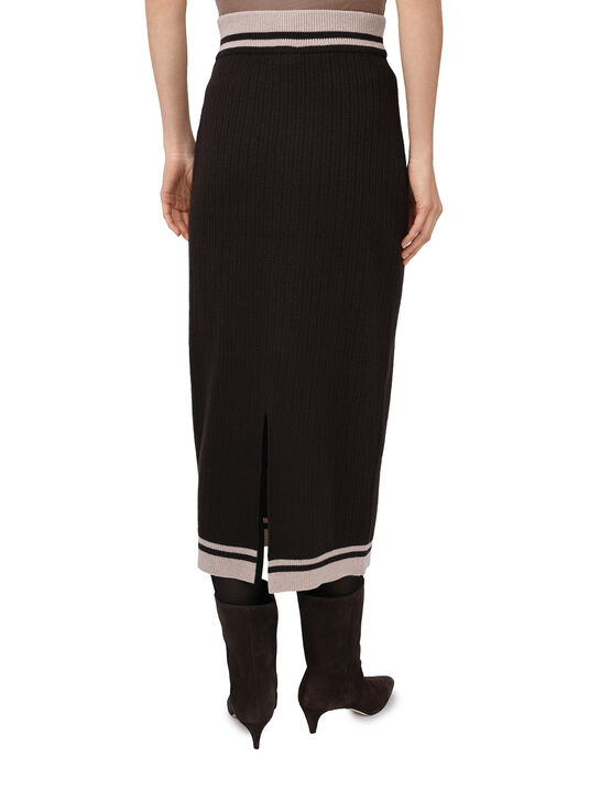 Юбка-карандаш, коричневая Panicale , арт.  | Фото 5