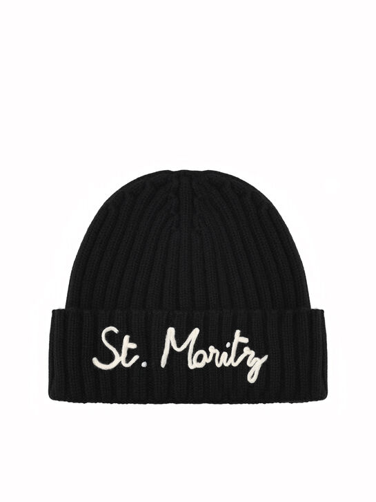 Шапка с надписью &quot;St.Moritz&quot; на подвороте  Saint Barth , арт.  | Фото 1