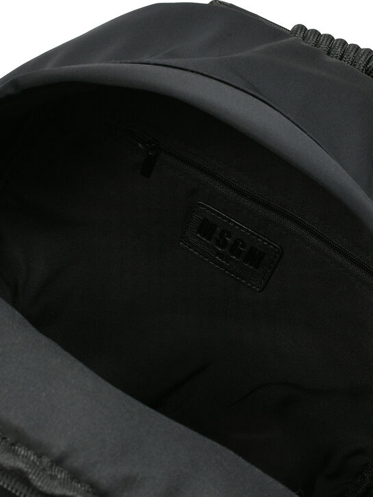 Рюкзак с розовой фурнитурой, черный MSGM , арт.  | Фото 4