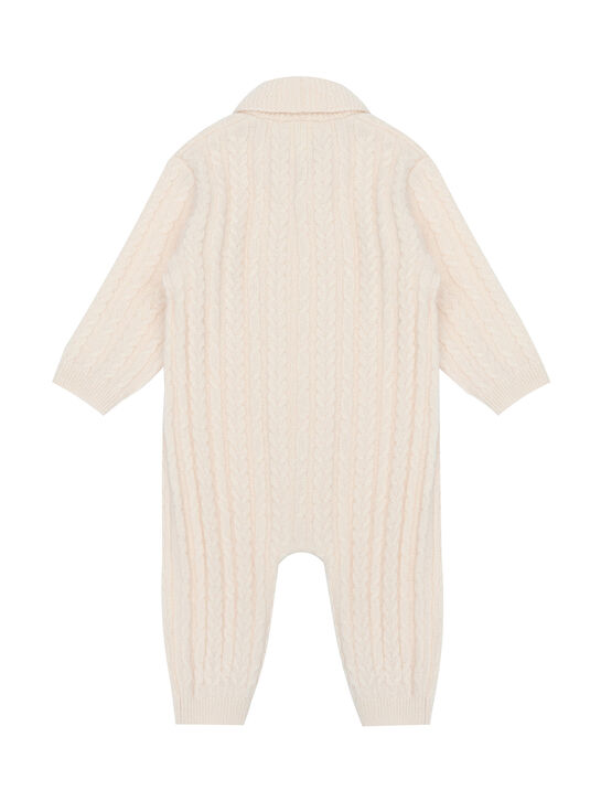 Комбинезон из кашемира с декором &quot;косы&quot; Born to Bloom , арт.  | Фото 2