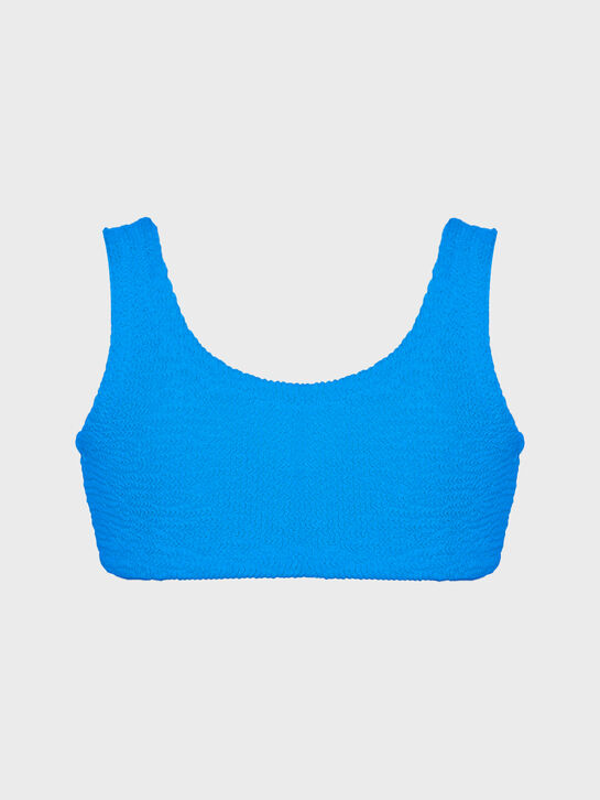 Купальник из жатой ткани, голубой Saint Barth , арт.  | Фото 2