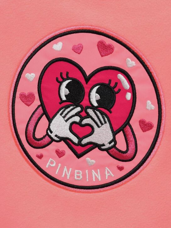 Базовая флисовая кофта кораллового цвета PinBina , арт.  | Фото 4