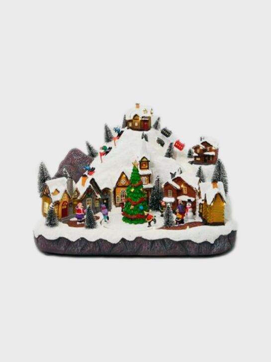 Новогодний сувенир &quot;Зимняя деревня&quot; Musicboxworld , арт.  | Фото 1