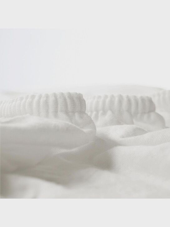 Простыня на резинке хлопковая safe asleep®, белая Roba , арт.  | Фото 5