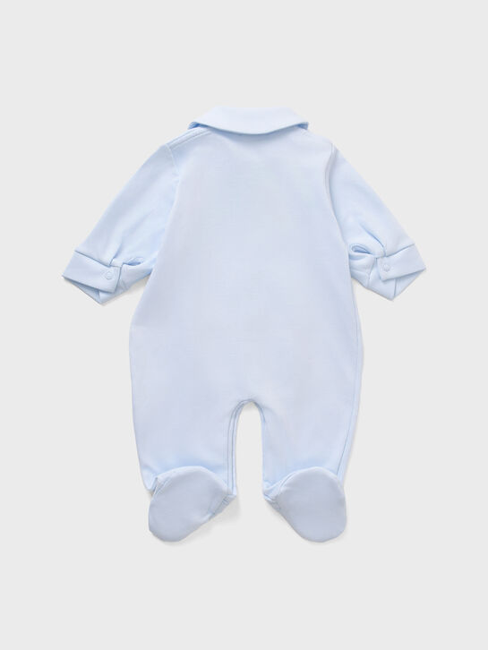 Голубой комбинезон из хлопка Jan&Sofie , арт.  | Фото 2