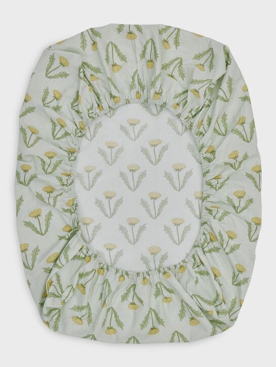 Простыня на резинке 100х70 см, зеленый Happy Baby , арт.  | Фото 4