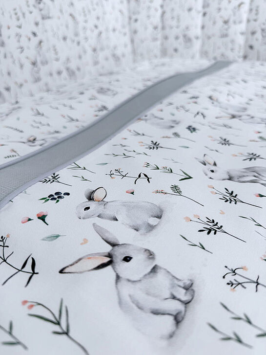 Комплект постельного белья Lepre Rabbits, 6 предметов  , арт.  | Фото 5