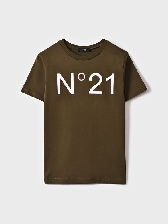 Футболка с крупным лого N21 , арт.  | Фото 1