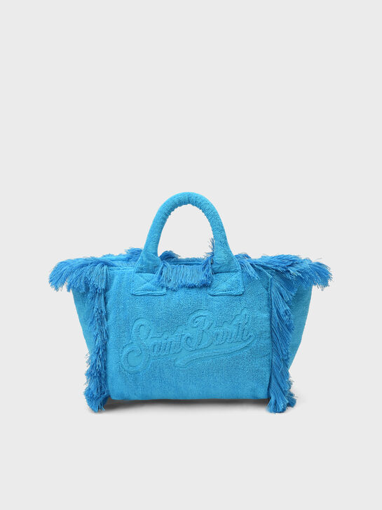 Сумка с бахромой, синяя Saint Barth , арт.  | Фото 3