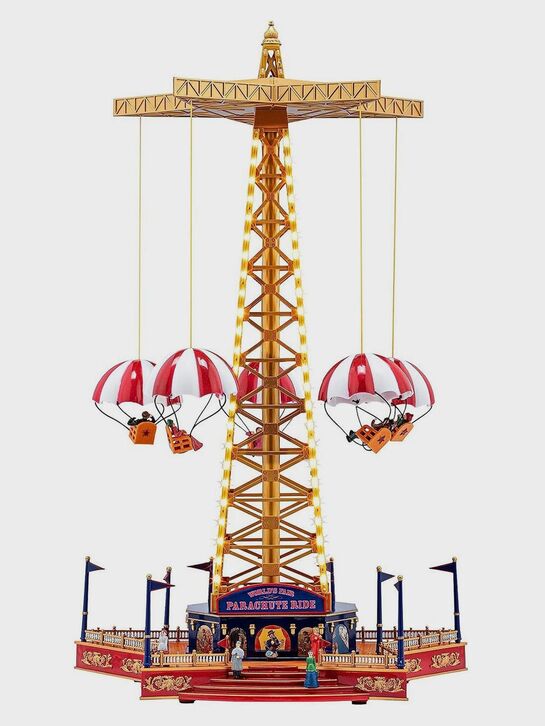 Новогодний сувенир &quot;Цепочная Карусель с парашютами&quot; Musicboxworld , арт.  | Фото 3