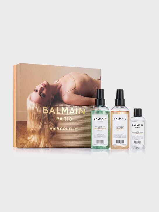 Набор Muse du Printemps (увлажняющий эликсир 100 мл, текстурирующий спрей 200 мл, спрей для защиты о Balmain , арт.  | Фото 1