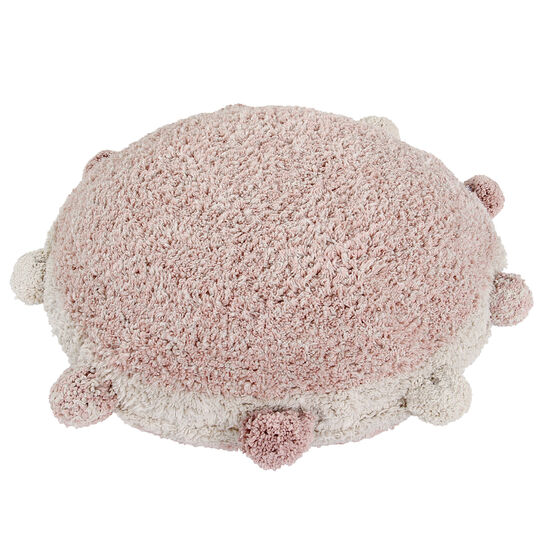 Круглая интерьерная подушка с помпонами винтажно нюдовая 48х48 Lorena Canals , арт.  | Фото 3