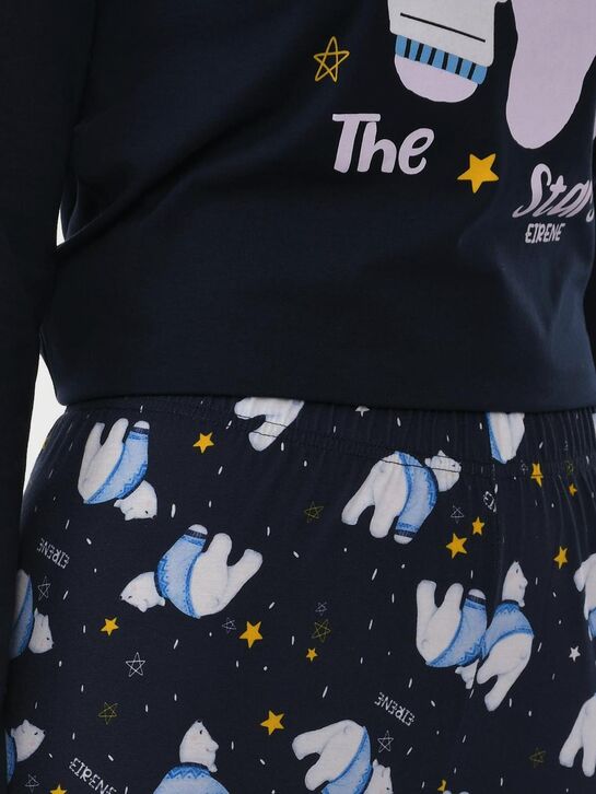 Пижама с принтом &quot;Белые медведи&quot; Eirene , арт.  | Фото 12