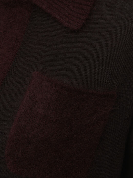 Джемпер из шерсти, темно-коричневый Dorothee Schumacher , арт.  | Фото 5