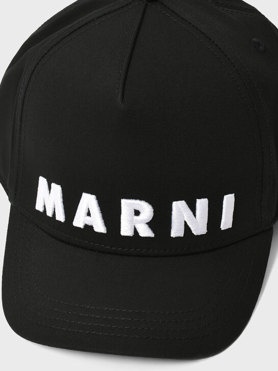 Бейсболка с белым лого MARNI , арт.  | Фото 3