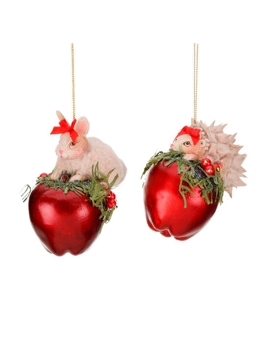 Елочная подвеска Яблоневый сад, 14 см Goodwill , арт.  | Фото 1