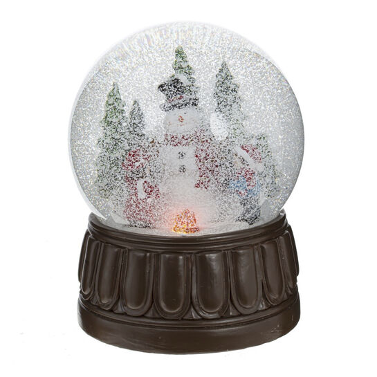 Фигурка в стеклянном шаре &quot;Новый год&quot; (подсвет, музыка, вьюга), 15 см TIANQIN ARTS AND CRAFTS , арт.  | Фото 2