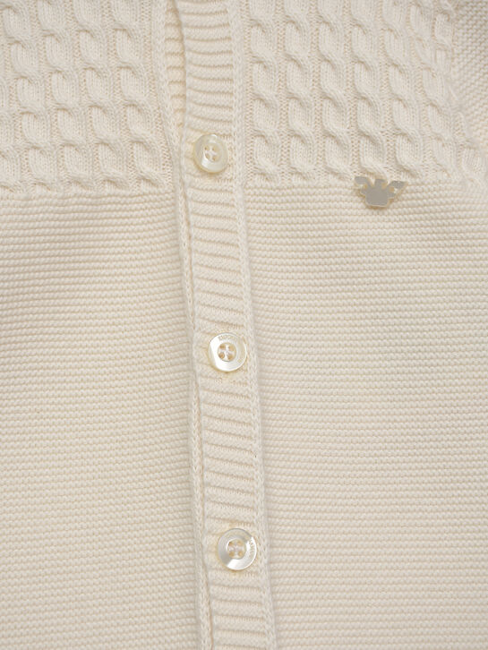 Комбинезон вязаный, кремовый Emporio Armani , арт.  | Фото 3