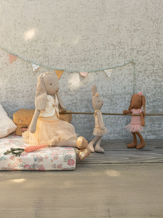 Игрушка Кролик в розовом балетном костюме Maileg , арт.  | Фото 3