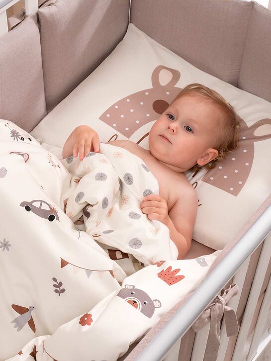 Комплект постельного белья для детей &quot;Bonjour Bebe&quot; c бортиком PERINA , арт.  | Фото 11