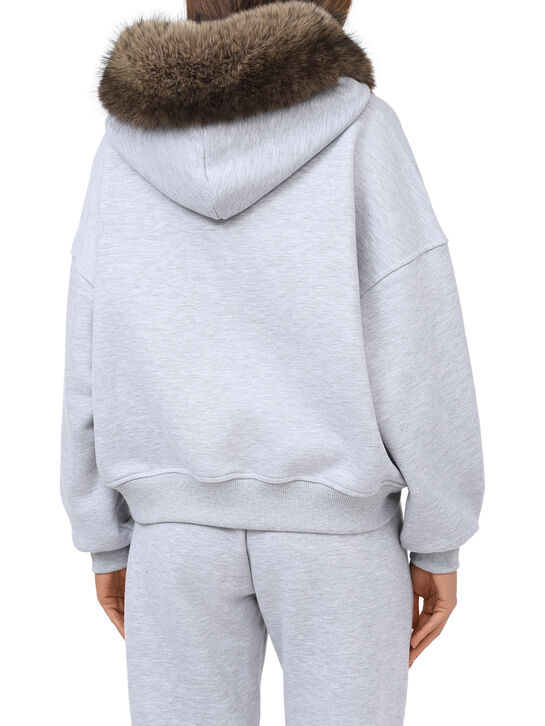 Худи с эко-мехом Flashin , арт.  | Фото 4