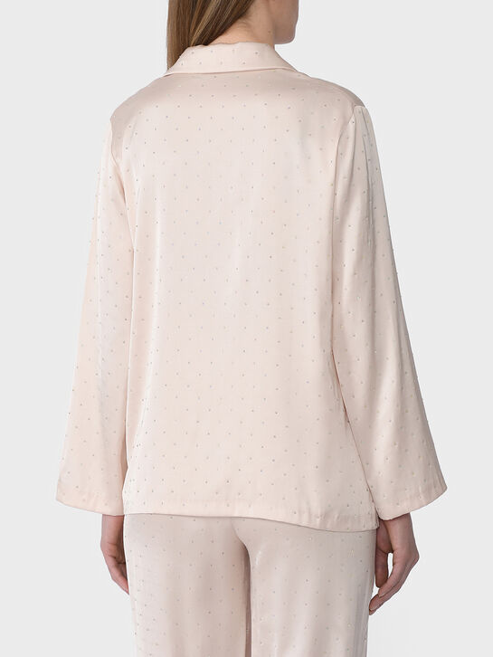 Комплект: жакет+брюки с мелкими стразами Flashin , арт.  | Фото 6