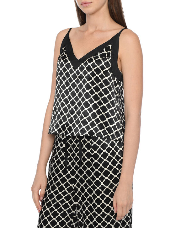 Топ на бретелях с геометрическим принтом Flashin , арт.  | Фото 3