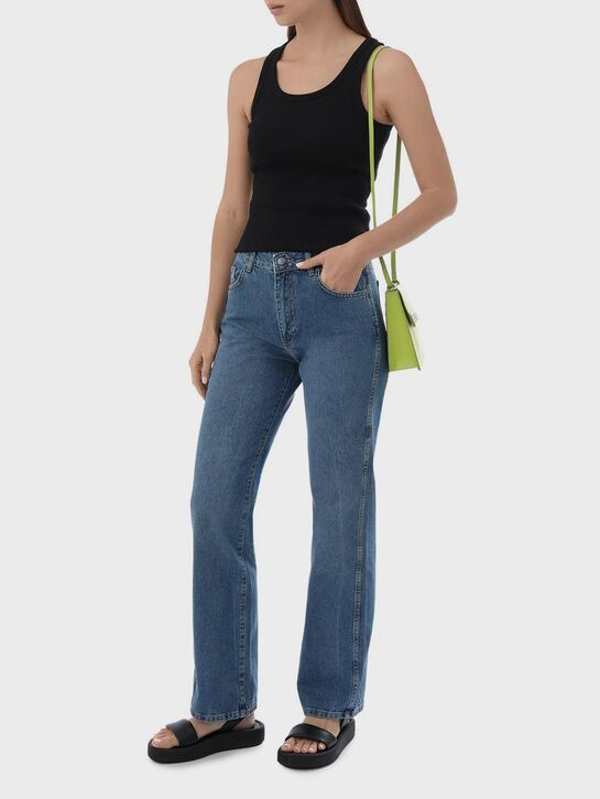 Джинсы свободного кроя, синие ALINE , арт.  | Фото 3