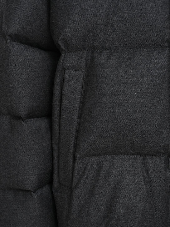 Куртка с капюшоном и варежками из норки Yves Salomon , арт.  | Фото 12