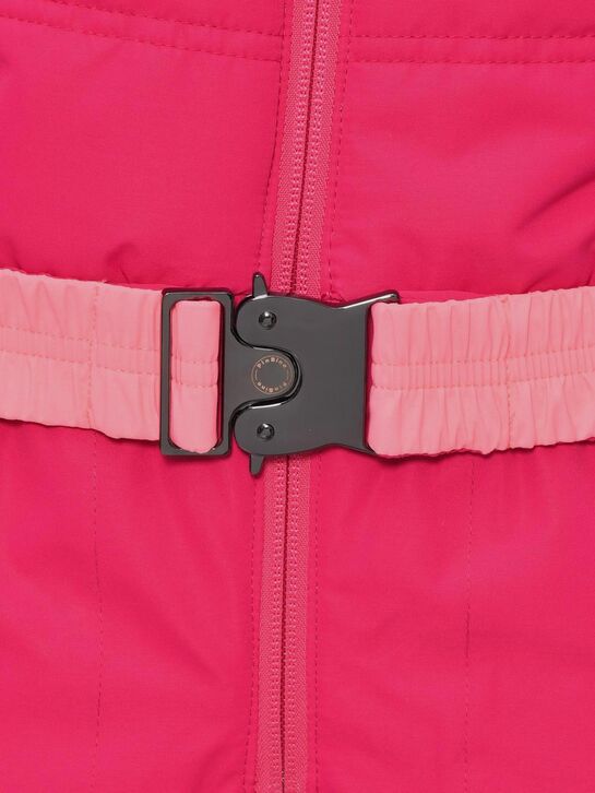 Комбинезон с эко-мехом, малиновый PinBina , арт.  | Фото 5