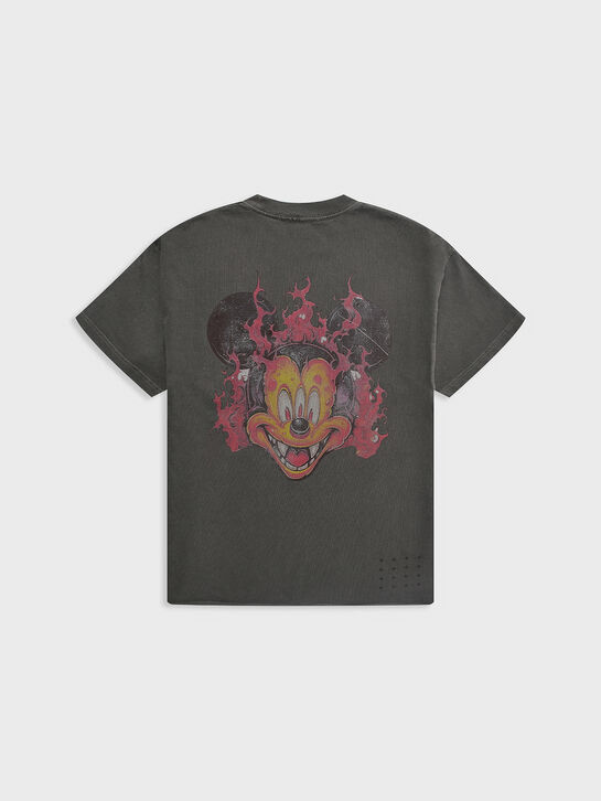 Футболка с логотипом в готическом стиле, черная Ksubi , арт.  | Фото 2