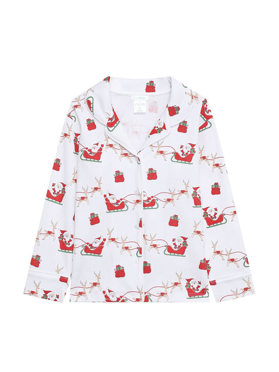Пижама, принт санта на оленях Lyda Baby , арт.  | Фото 2