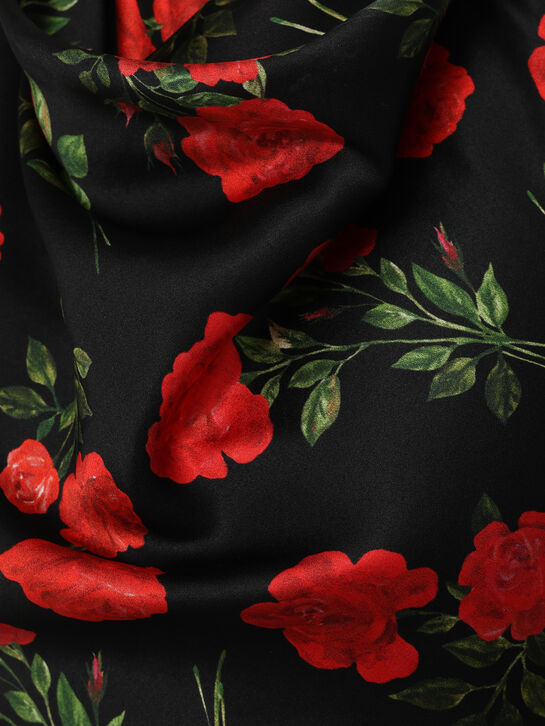 Платье макси из атласа Roses & Lace , арт.  | Фото 10