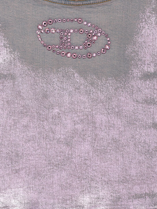 Топ с лого из стразов Diesel , арт.  | Фото 4