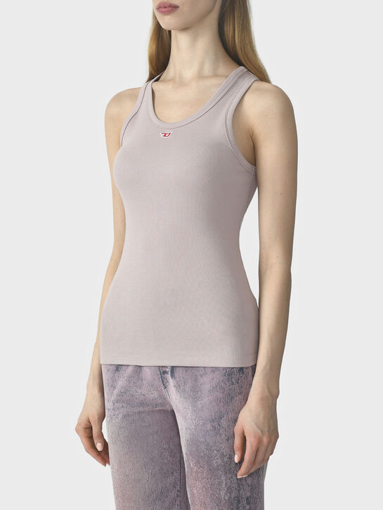 Майка с маленьким лого, бежевая Diesel , арт.  | Фото 7