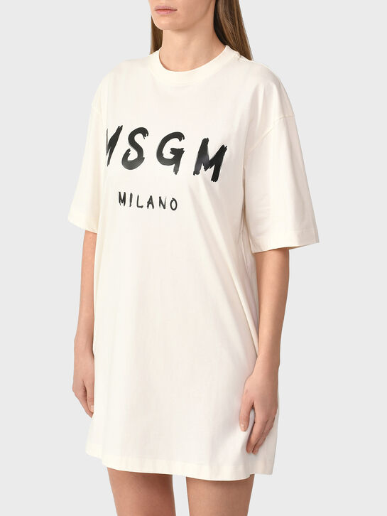 Платье-футболка, белая MSGM , арт.  | Фото 6