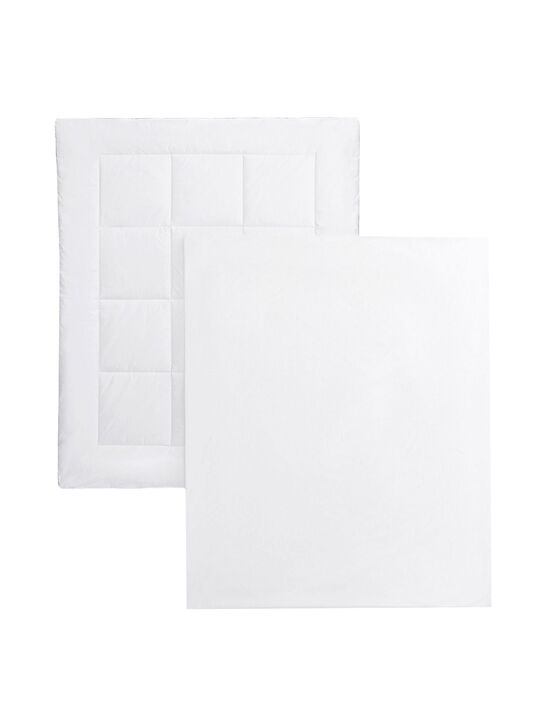 Набор одеяло и пододеяльник 140×110 см, белый Happy Baby , арт.  | Фото 1