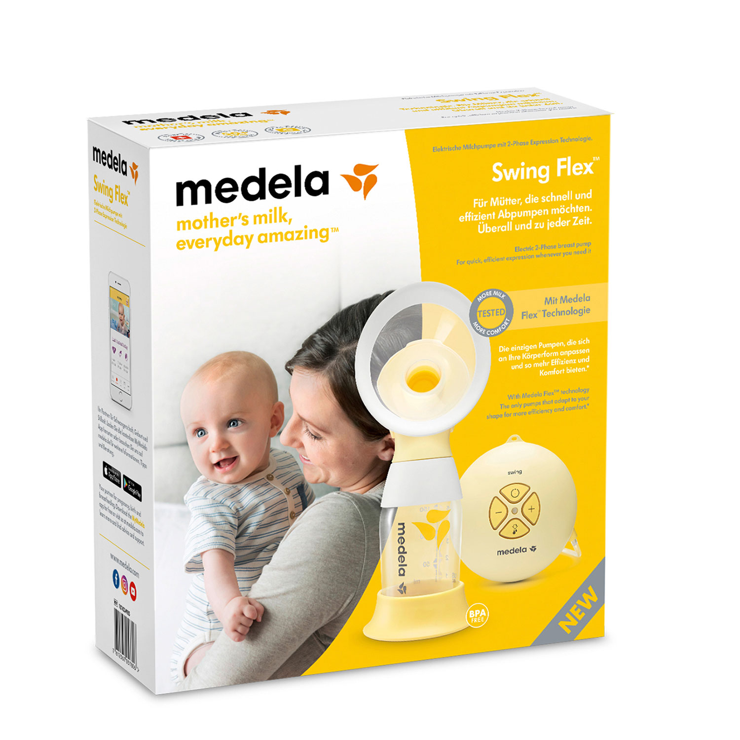 Молокоотсос электронный Swing Flex Medela (купить за 17 999) в  интернет-магазине Кенгуру, арт. 101033