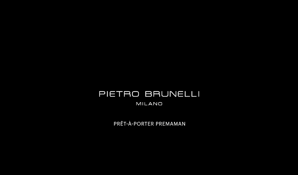 Pietro Brunelli Широкие брюки для беременных, черные