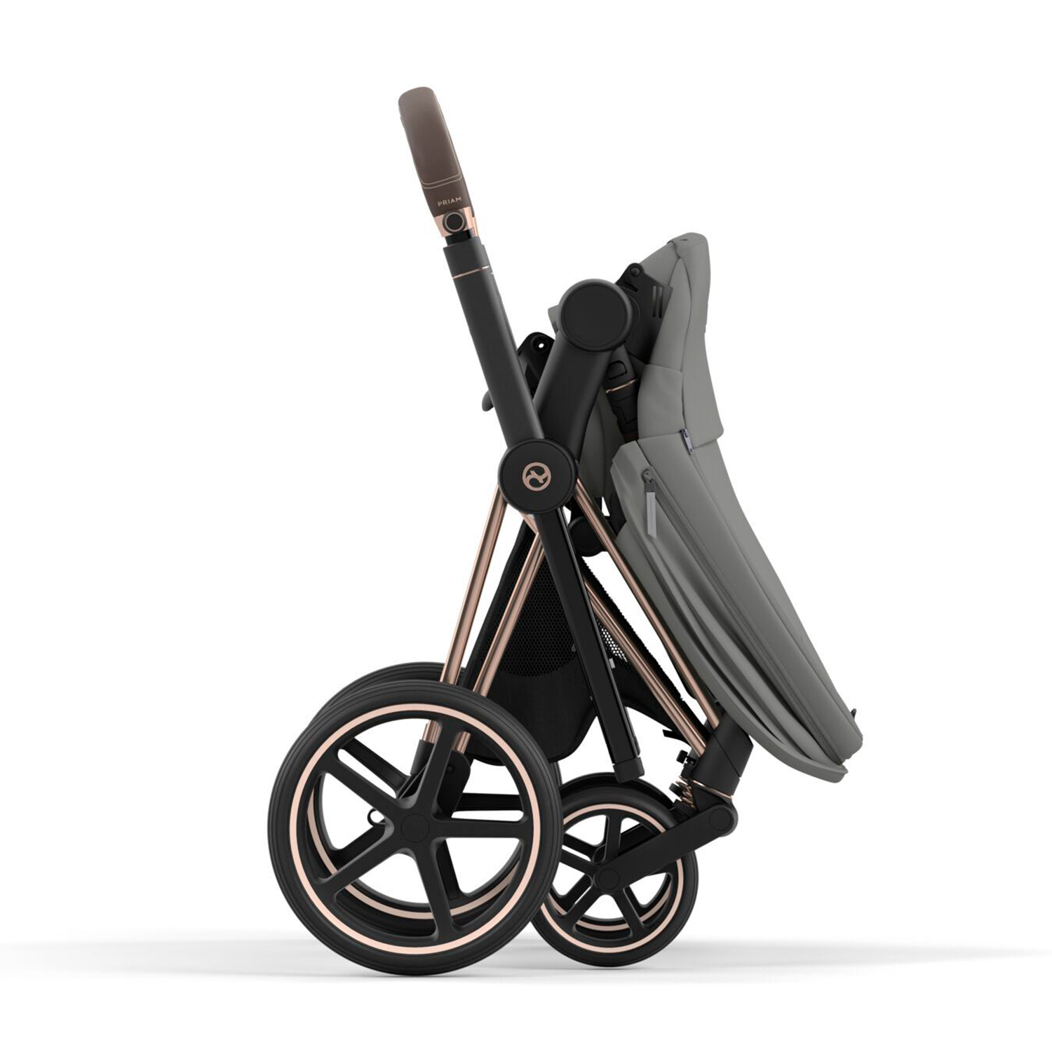 Ткань прогулочного блока для коляски Cybex Priam IV Soho Grey (купить за 21  000) в интернет-магазине Кенгуру, арт. 521002